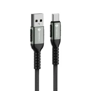 Kabel USB - USB Typ C, do iPhone 15/16/17, tableta, laptopa, 2 metry, czarny