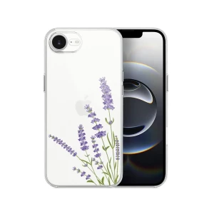 Etui do iPhone 17e, lawenda, przeźroczyste