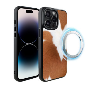Etui do iPhone 14 Pro Max IBIZU DropGuard Matt z MagSafe, Zew Natury, Alpejska Krowa