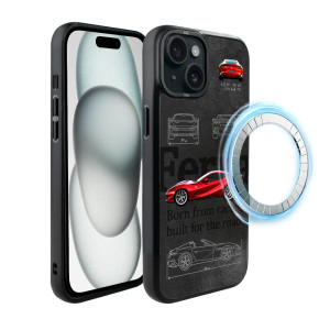 Etui do iPhone 15 Plus IBIZU DropGuard Matt z MagSafe, TechDrive, 812 Superfast