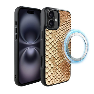 Etui do iPhone 16 Plus IBIZU DropGuard Matt z MagSafe, Zew Natury, Wąż
