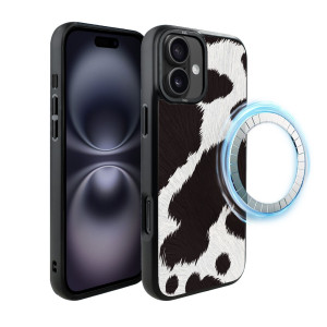 Etui do iPhone 16 Plus IBIZU DropGuard Matt z MagSafe, Zew Natury, Polska Krowa
