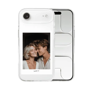 Etui do iPhone Air z MagSafe, Polaroid z własnym zdjęciem, upominek na prezent, przeźroczyste
