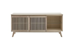 Roomio No. 2000 Lowboard Esche Echtholzfurnier