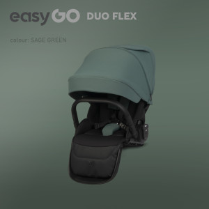 Siedzisko spacerówki do wózka rok po roku EasyGo Duoflex Sage Green