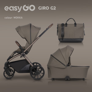 EasyGo Giro G2 Mokka Wózek 2w1