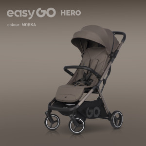 Wózek spacerowy EasyGo Hero Mokka