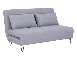 Sofa rozkładana ZENIA szara funkcja spania Signal