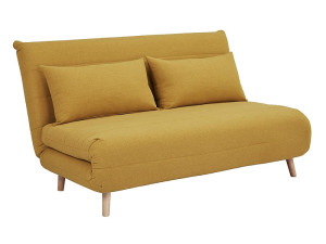 Sofa rozkładana SPIKE II curry Signal