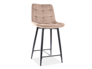 Półhoker CHIC H-2 VELVET beżowy Signal