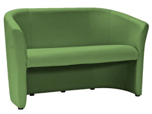 Sofa do salonu TM-2 ZIELONA ekoskóra