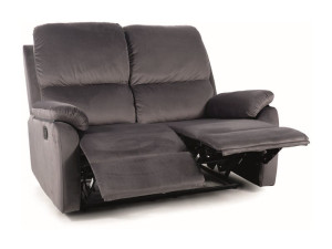 Sofa rozkładana SPENCER 2 VELVET szara