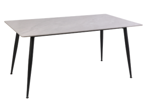 Stół RION 160x90 szary/czarny Signal