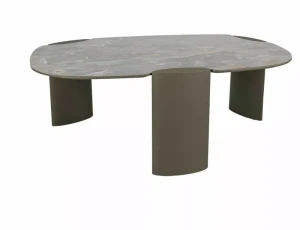 Ława ceramiczna ADORO A CERAMIC 118x75 szary GRIGIO