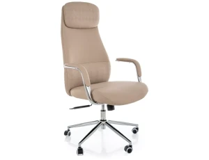 Fotel obrotowy Q-05 beżowy