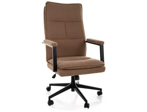 Fotel Q-091 ciemny beż tap.260