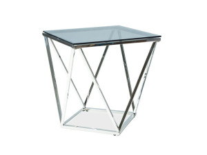 Ława SILVER B 50X50 srebrny