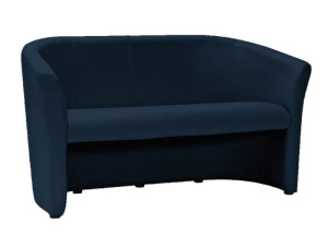 Sofa do salonu TM-3 GRANATOWA ekoskóra