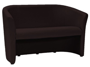 Sofa do salonuTM-2 CIEMNY BRĄZ ekoskóra