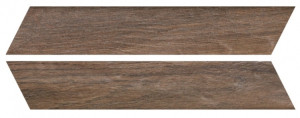 Rondine vintage brune chevron vntg j86582 7,5x40,7 cm