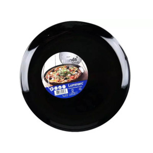 Talerz do pizzy friends luminarc 32 cm czarny
