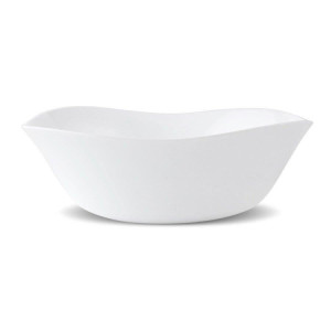 Salaterka miska 24 cm bormioli parma kwadratowa biała