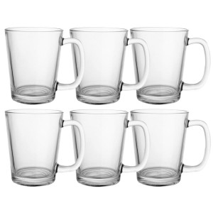 Kubek szklany 300 ml florina bost zestaw 6 szklanek