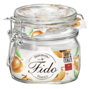 Słoik szklany bormioli rocco fido 500 ml z klamrą