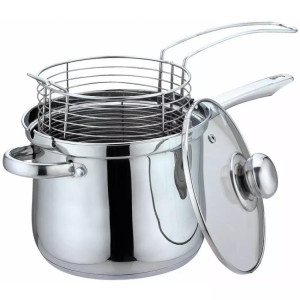 Garnek kinghoff kh 4581 3,6 lit rondel sitko do szparagów frytek