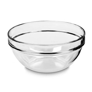 Salaterka szklana miska florina cosmo 17 cm
