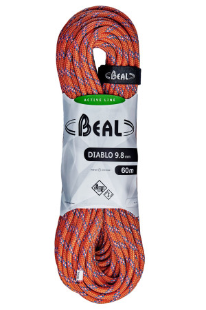 Lina BEAL Diablo 9,8 mm UNICORE 60 m red