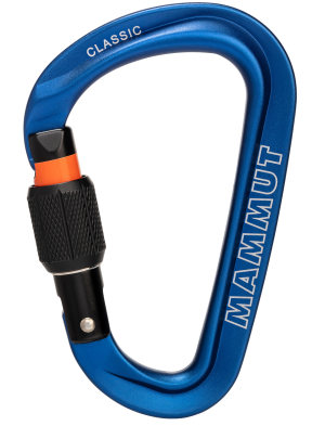 Karabinek MAMMUT Classic HMS screw-gate blue