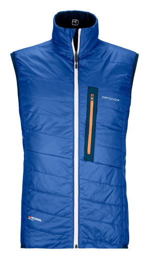 Kamizelka ORTOVOX Swisswool Piz Cartas Vest Men petrol blue