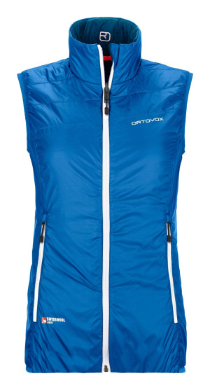 Kamizelka ORTOVOX Swisswool Piz Grisch Vest Women sky blue
