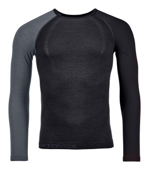 Koszulka ORTOVOX 120 Comp Light Long Sleeve Men black raven