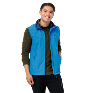 Kamizelka JACK WOLFSKIN ACTIVATE VEST MEN brilliant blue