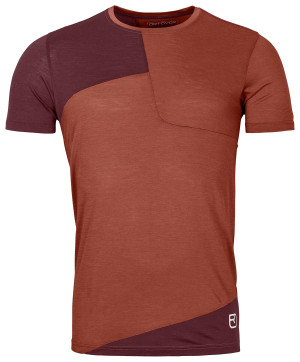 Koszulka ORTOVOX 120 Tec T-Shirt Men clay orange