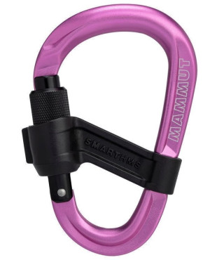 Karabinek MAMMUT Smart HMS 2.0 Screwgate Carabiner pink