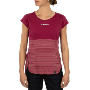 Koszulka LA SPORTIVA Lidra T-Shirt Women red plum