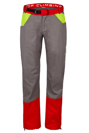 Spodnie wspinaczkowe MILO KultiI grey/red