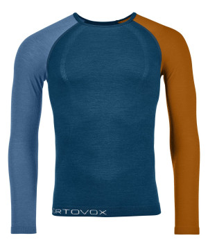 Koszulka ORTOVOX 120 Comp Light Long Sleeve Men petrol blue
