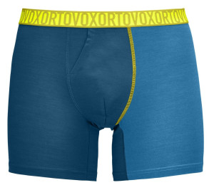 Bokserki ORTOVOX 150 Essential Boxer Briefs Men petrol blue