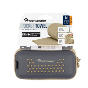 Ręcznik SEA TO SUMMIT Pocket Towel desert brown