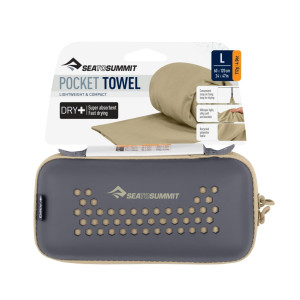 Ręcznik SEA TO SUMMIT Pocket Towel desert brown
