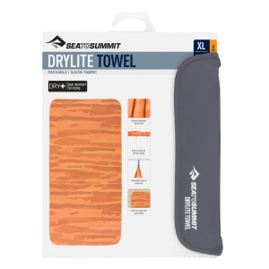 Ręcznik SEA TO SUMMIT Drylite Towel outback sunset