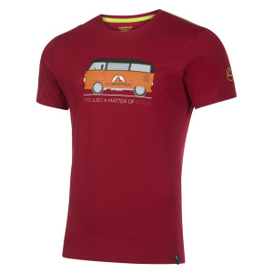 Koszulka LA SPORTIVA Van T-Shirt Men sangria