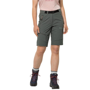 Spodenki JACK WOLFSKIN Ziegspitz Shorts Women slate green