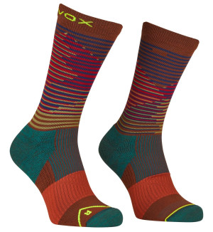 Skarpety ORTOVOX All Mountain Mid Socks Men clay orange