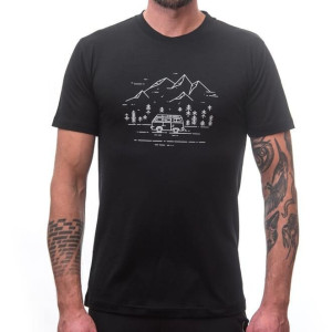 Koszulka SENSOR Active PT Tee SS Men blk van life