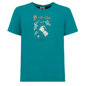 Koszulka E9 Bond T-Shirt turquoise